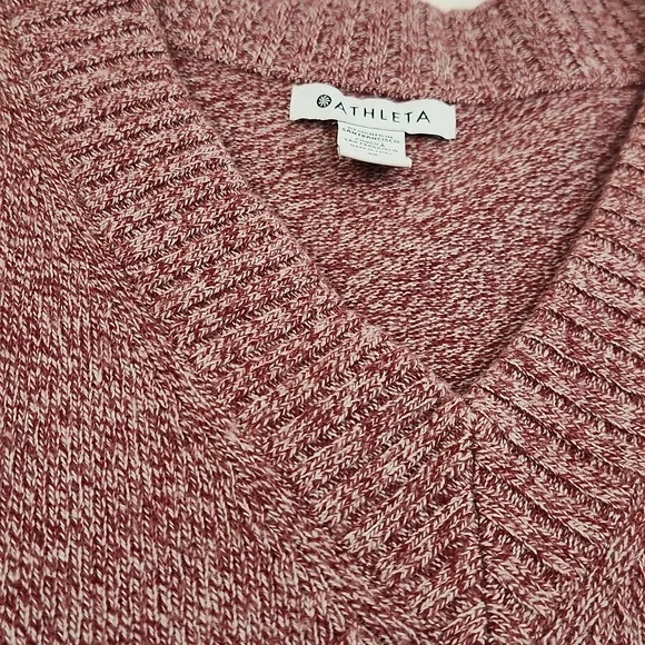 Athleta Mulberry Wool Cashmere Tunic Sweater. Size M - Picture 9 of 9